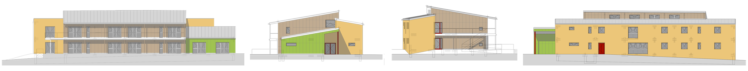 Ansichten Kindertagesstätte Windsbach
