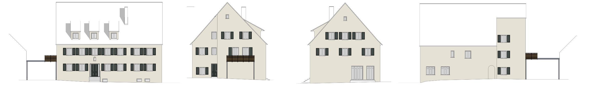 Ansichten Kindertagesstätte Merkendorf